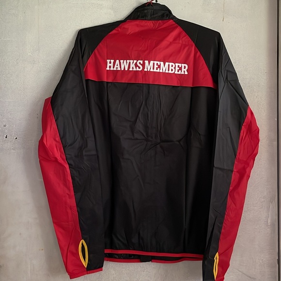 Atlanta Hawks Windbreaker, Men’s size Large - Picture 2 of 14